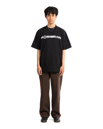 POSHBRAIN SUNN TEE - BLACK